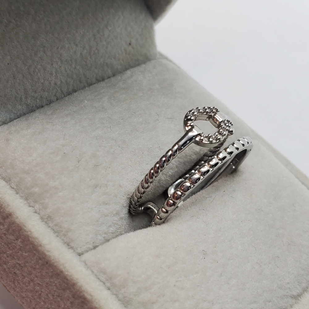 Buckle - Horseshoe Adjustable Ring - Picture 4 of 6